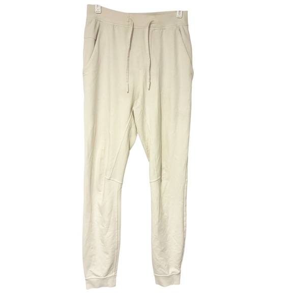 Lululemon Men’s Cream City Sweat Jogger Sweatpant Athletic Size XS - Picture 1 of 5